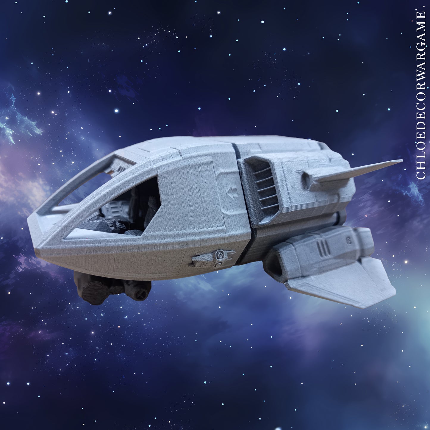 Vaisseau Sci-Fi “Atlas” – Dominion Stellaire
