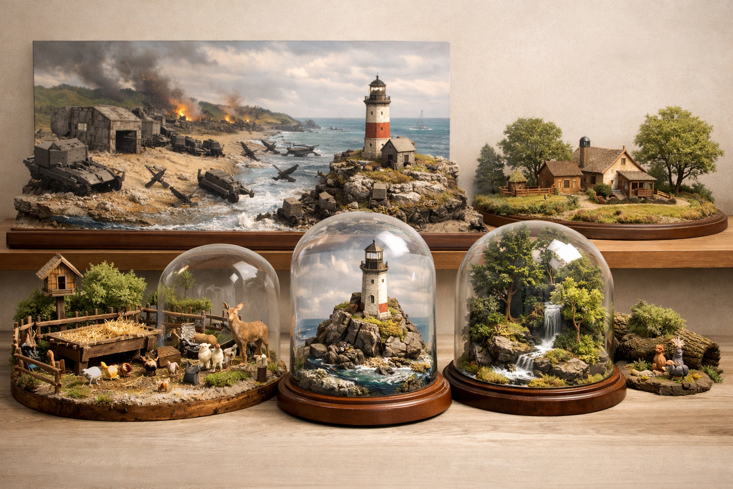 DIORAMAS & MINI-SCENES