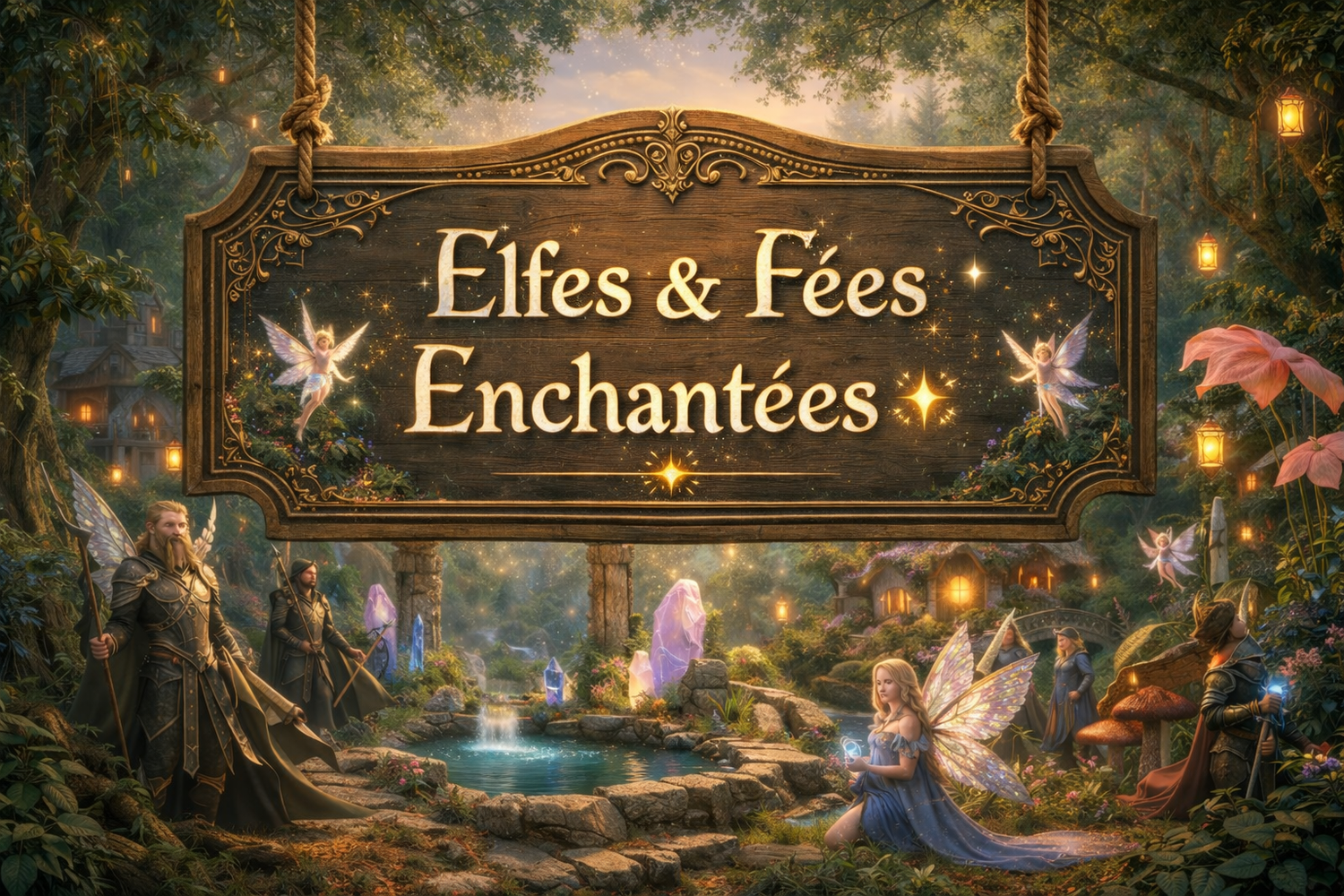 Collection Elfes et Fées Enchantée