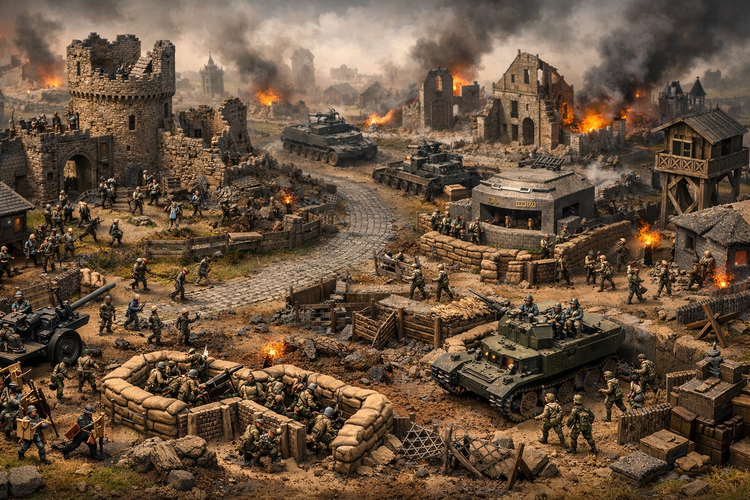 Décors pour wargame