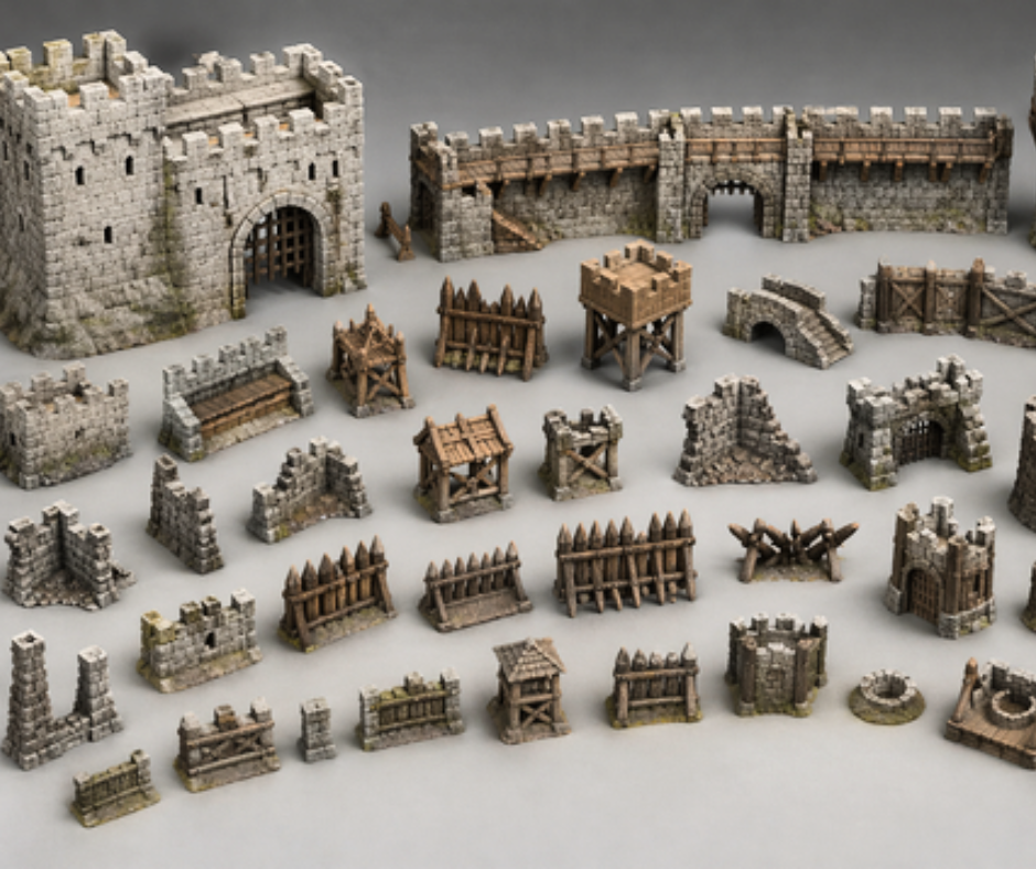 Collection Eléments de Fortification - Ancien Monde