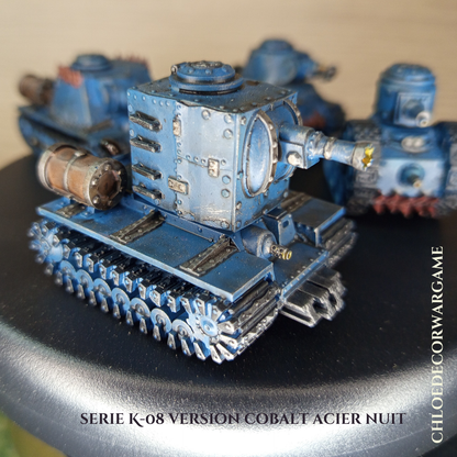 SÉRIE K-08 – CHARS INDUSTRIELS DE COMBAT
