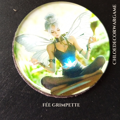 ok Aimant FEE DES JARDINS ChloeDecorWargame