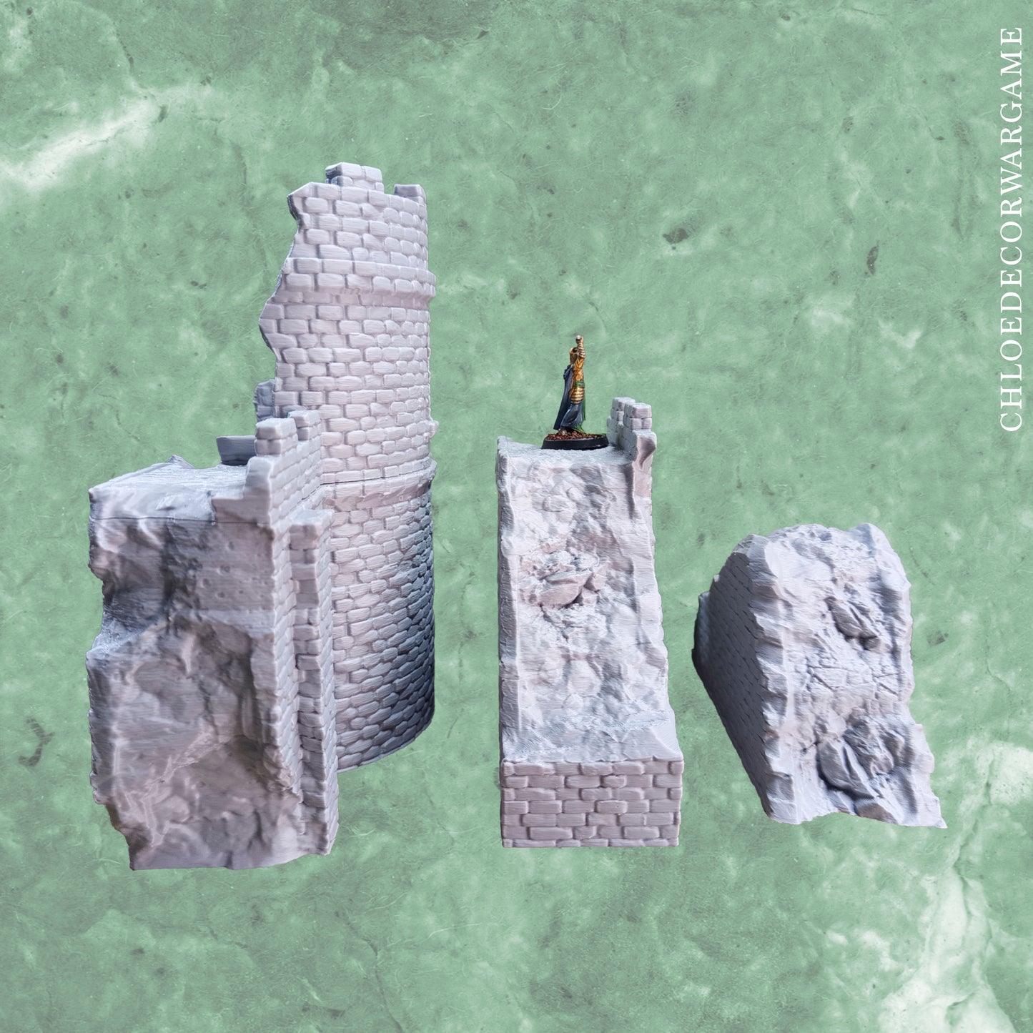 Ruines des murailles anciennes