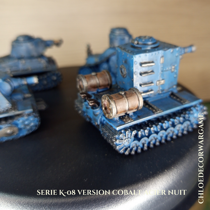 SÉRIE K-08 – CHARS INDUSTRIELS DE COMBAT