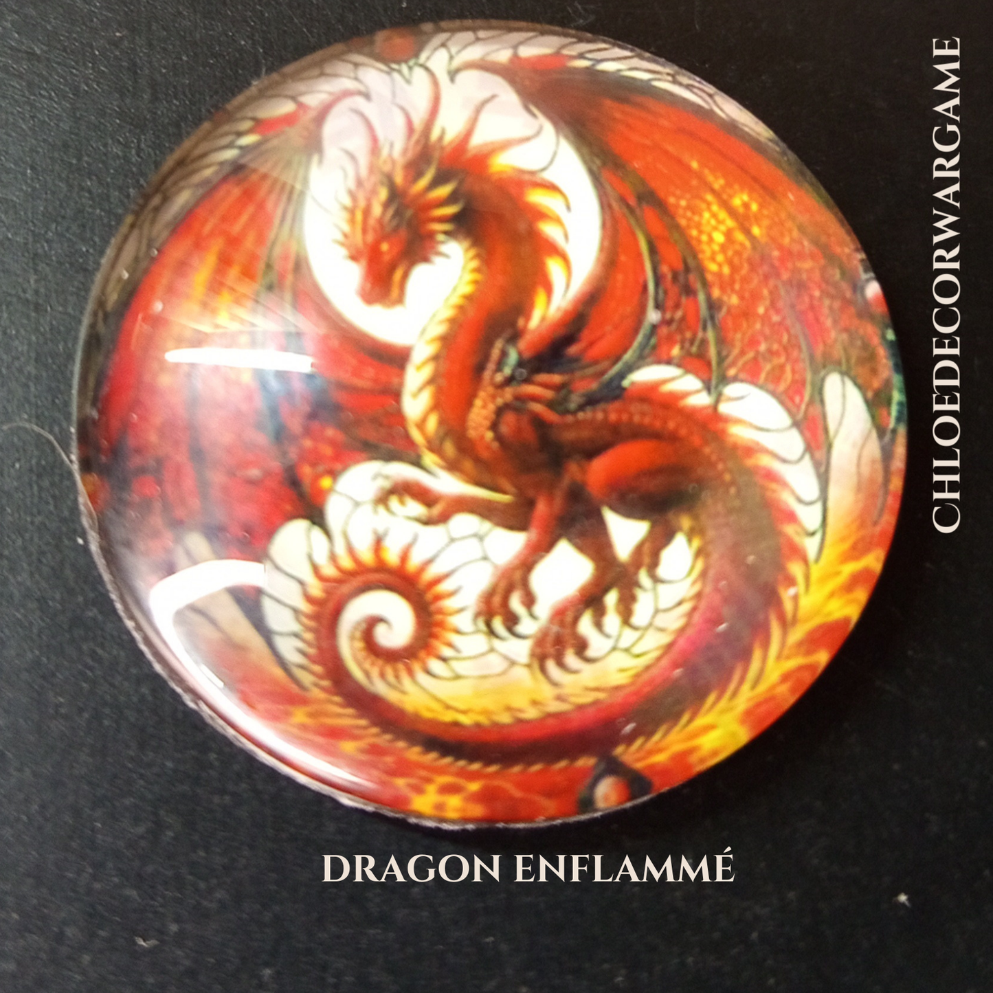 ok Aimant DRAGON DE LEGENDE ChloeDecorWargame