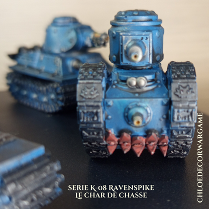 SÉRIE K-08 – CHARS INDUSTRIELS DE COMBAT