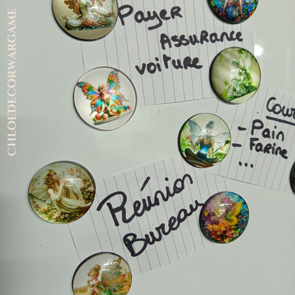 ok Aimant FEE DES JARDINS ChloeDecorWargame