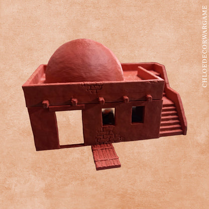 Maison du désert –Toit bombé