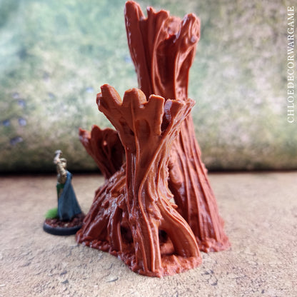 Arbre géant noueux