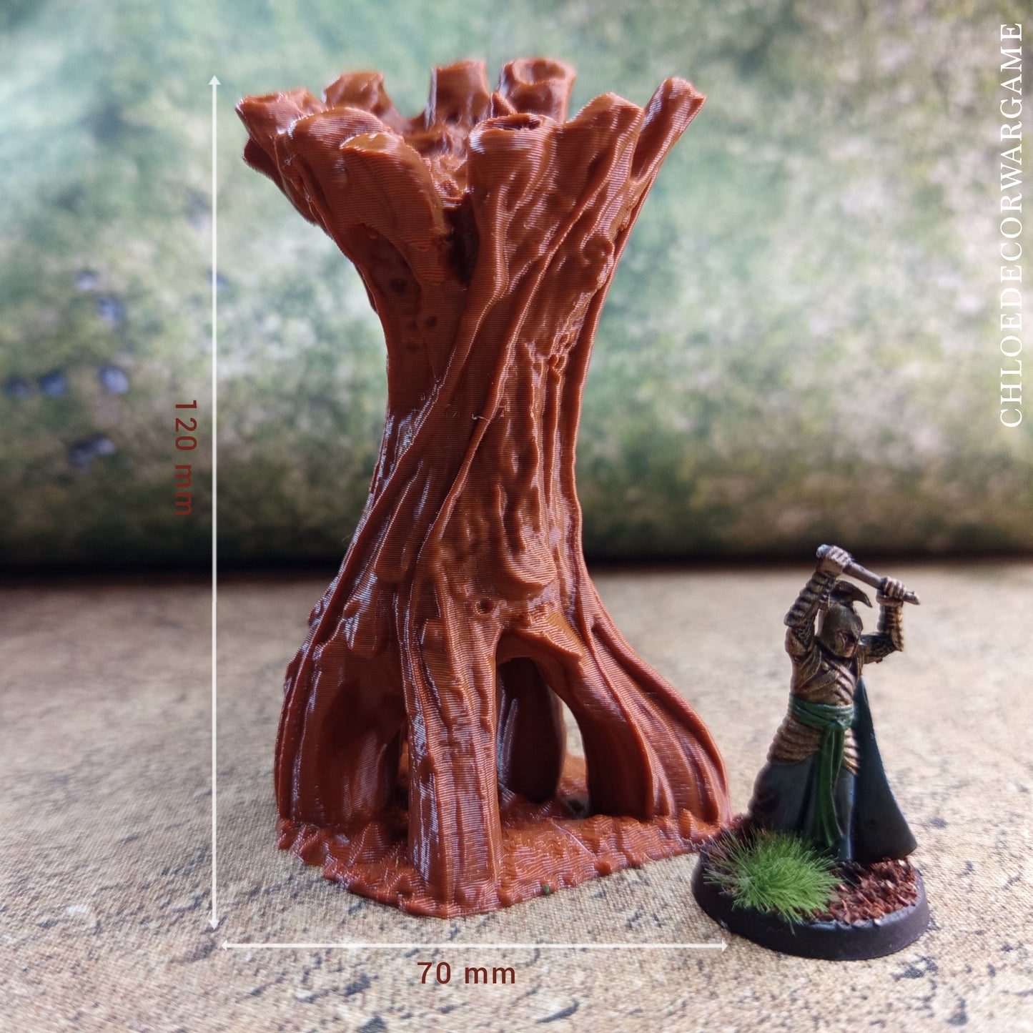 Arbre géant noueux