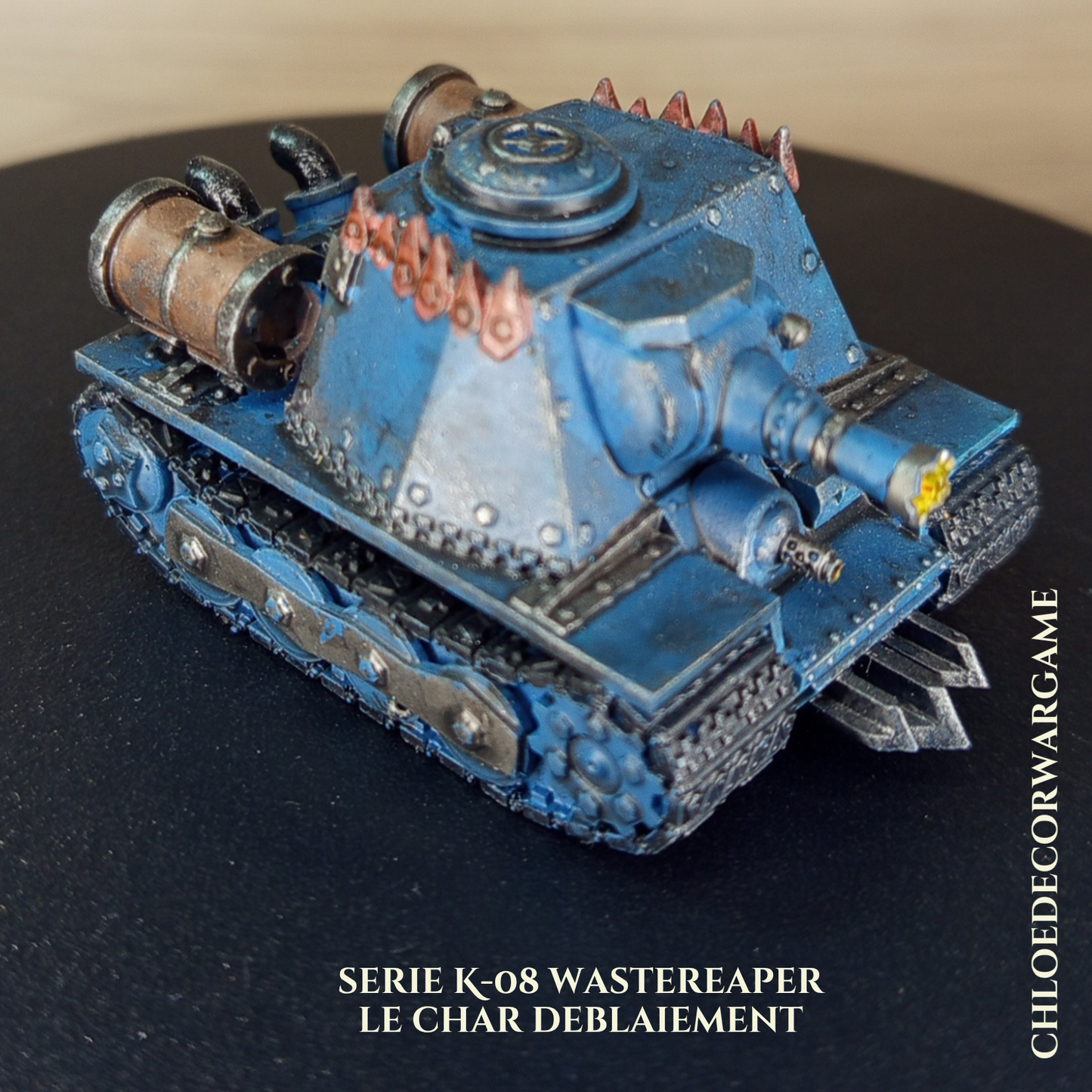 SÉRIE K-08 – CHARS INDUSTRIELS DE COMBAT