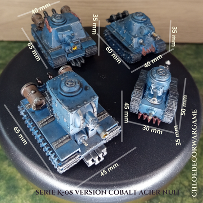 SÉRIE K-08 – CHARS INDUSTRIELS DE COMBAT