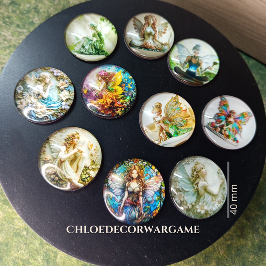 ok Aimant FEE DES JARDINS ChloeDecorWargame