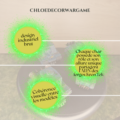 SÉRIE K-08 – CHARS INDUSTRIELS DE COMBAT