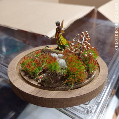 La Clairière Féerique – Collection de Dioramas Fantasy sous Cloche