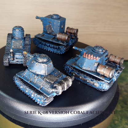 SÉRIE K-08 – CHARS INDUSTRIELS DE COMBAT