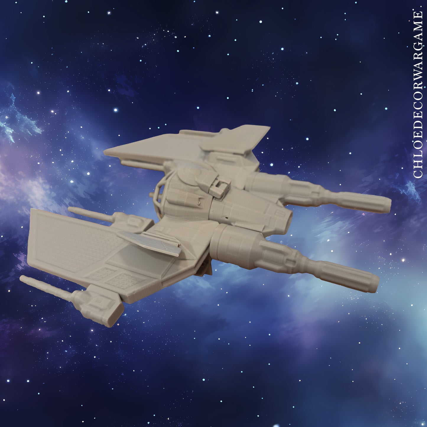 Vaisseau Sci-Fi “Orbis” – Dominion Stellaire