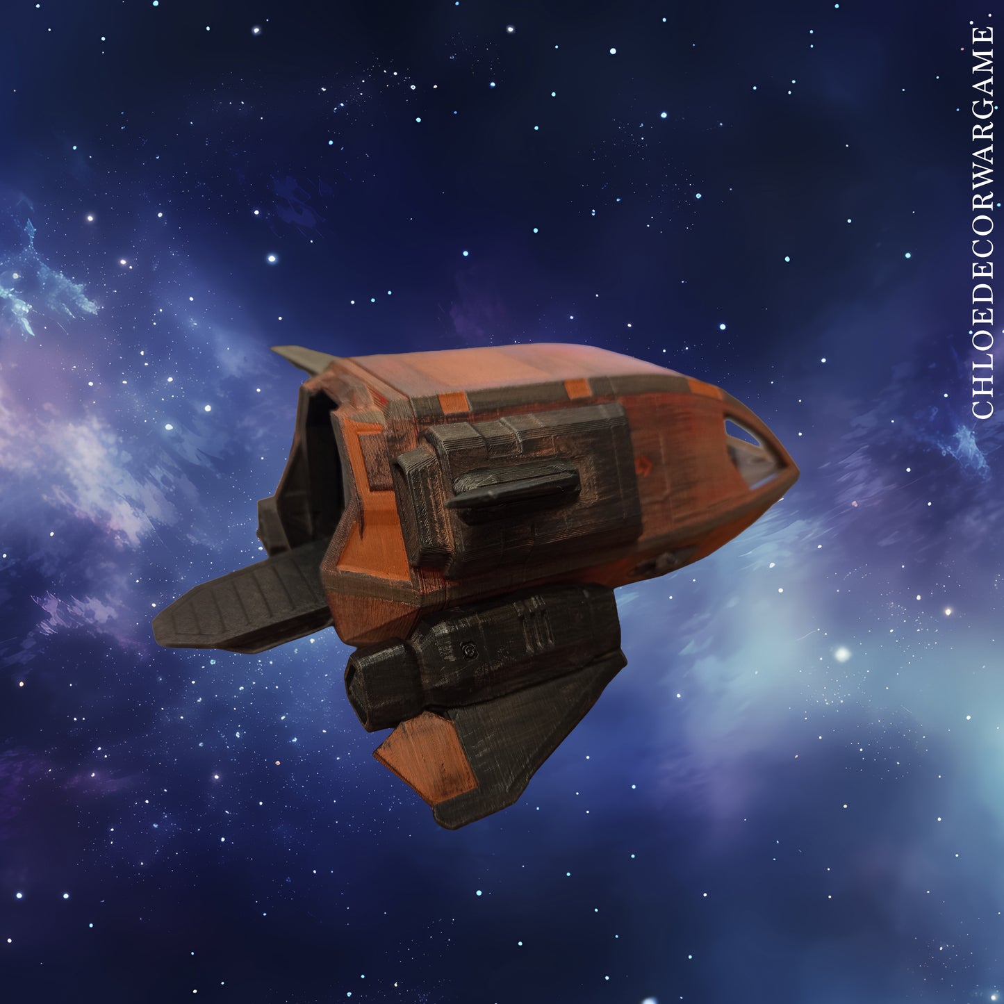 Vaisseau Sci-Fi “Atlas” – Dominion Stellaire