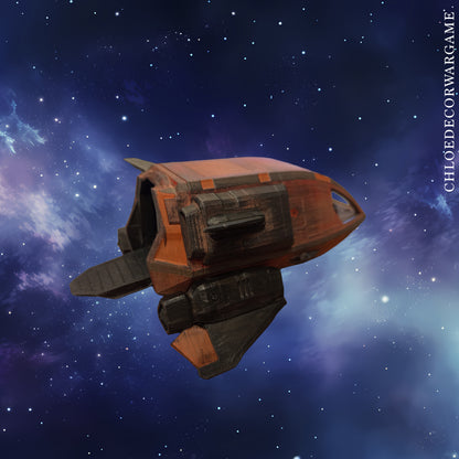 Vaisseau Sci-Fi “Atlas” – Dominion Stellaire