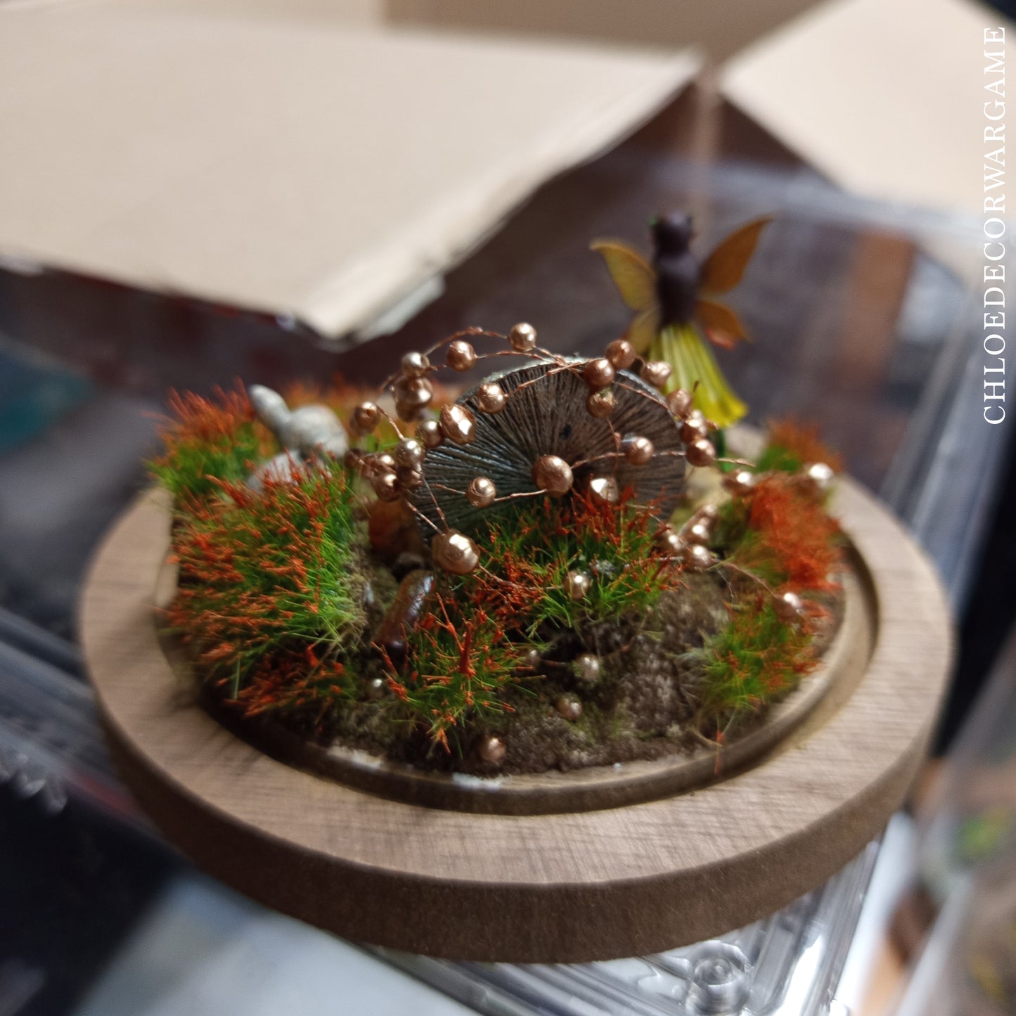 La Clairière Féerique – Collection de Dioramas Fantasy sous Cloche