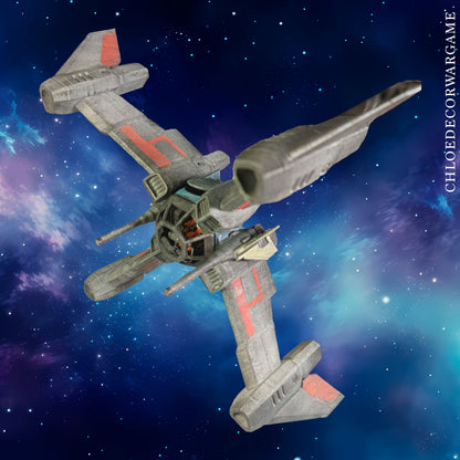 Vaisseau Sci-Fi “Crusader” – Dominion Stellaire