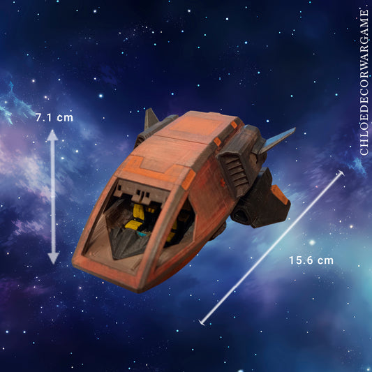 Vaisseau Sci-Fi “Atlas” – Dominion Stellaire