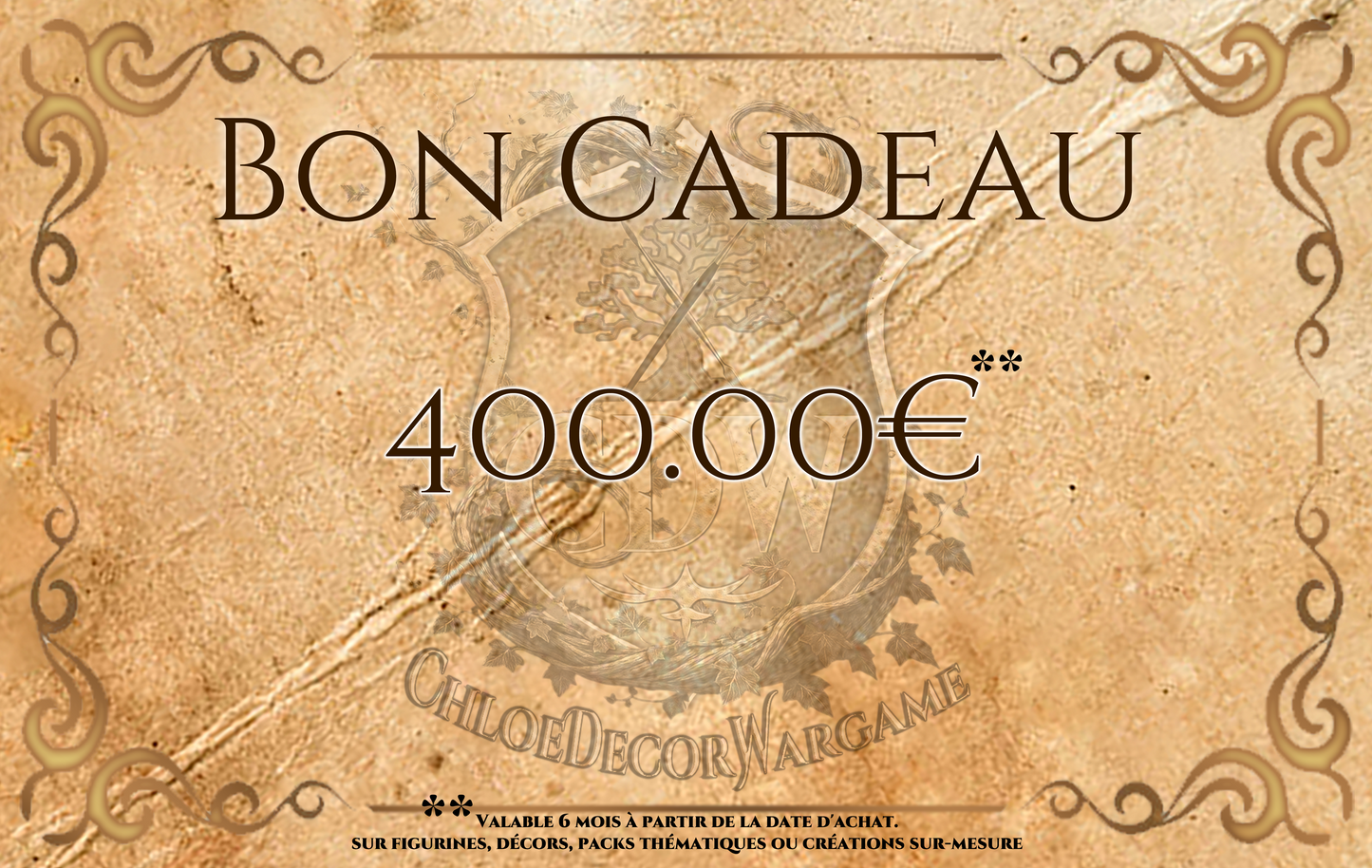 BON CADEAU - ChloeDecorWargame