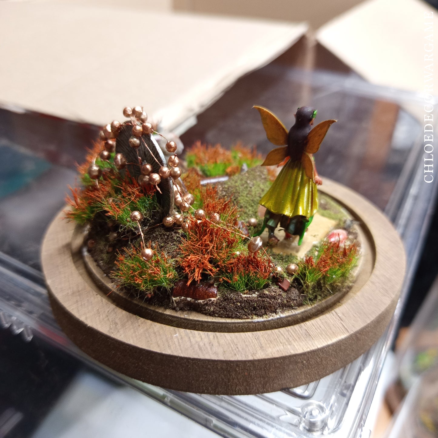 La Clairière Féerique – Collection de Dioramas Fantasy sous Cloche