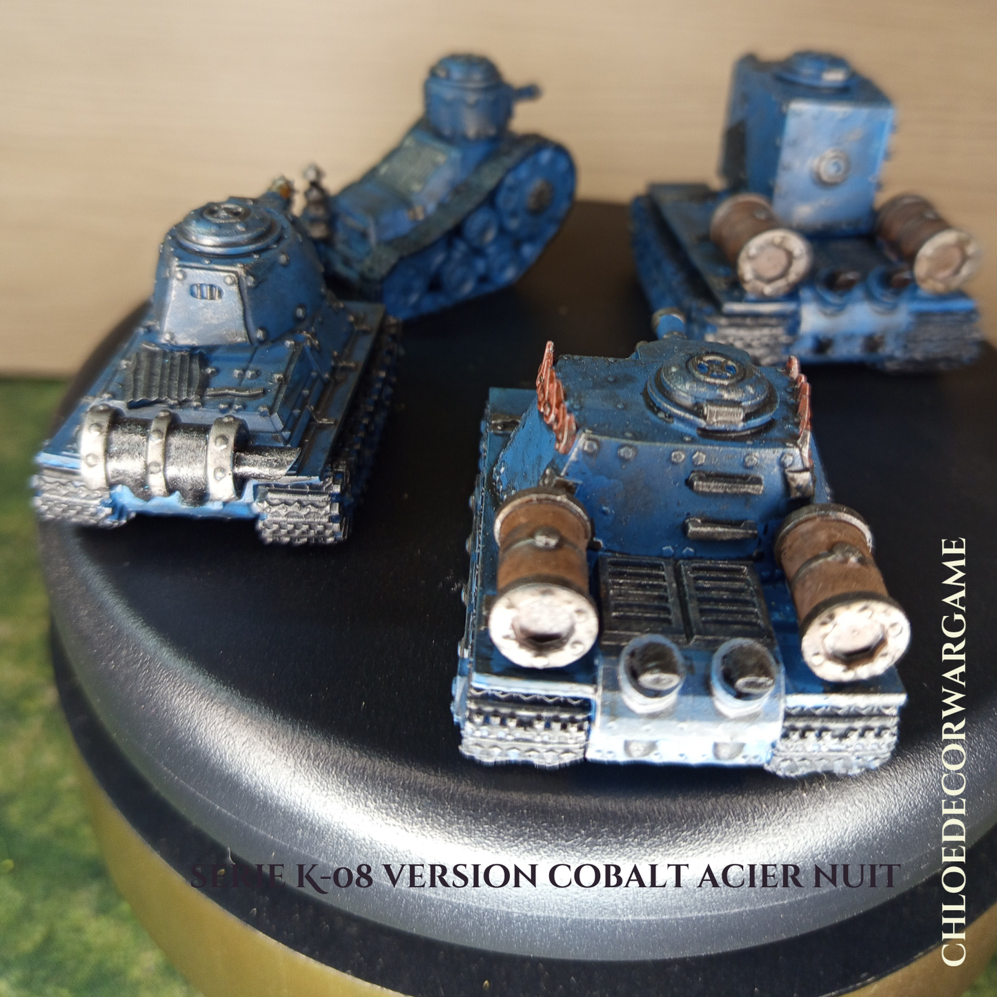 SÉRIE K-08 – CHARS INDUSTRIELS DE COMBAT