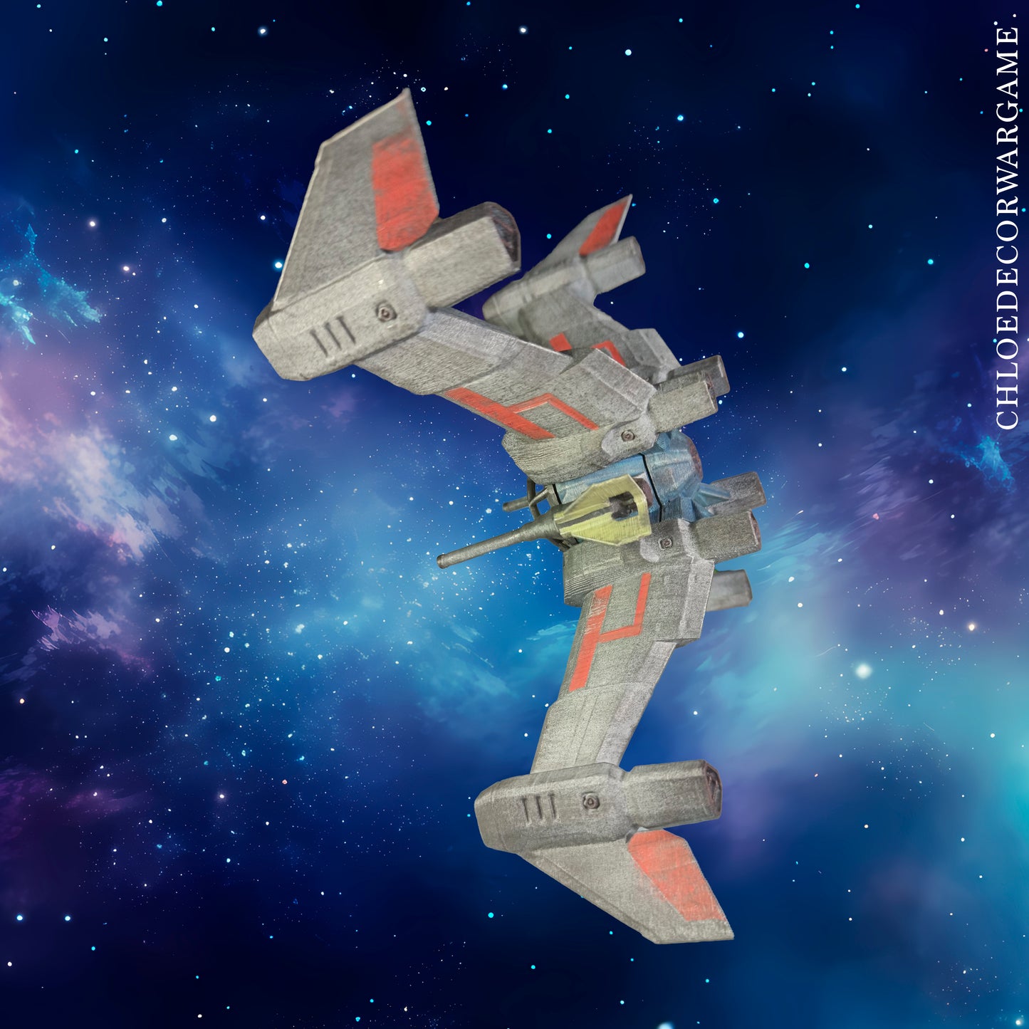 Vaisseau Sci-Fi “Crusader” – Dominion Stellaire
