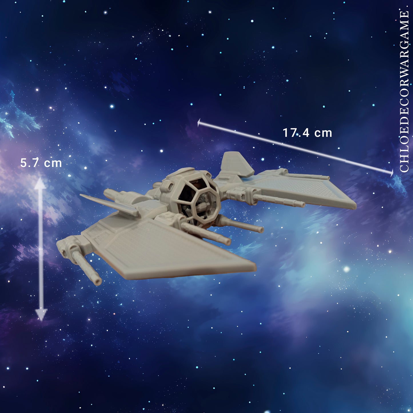 Vaisseau Sci-Fi “Orbis” – Dominion Stellaire