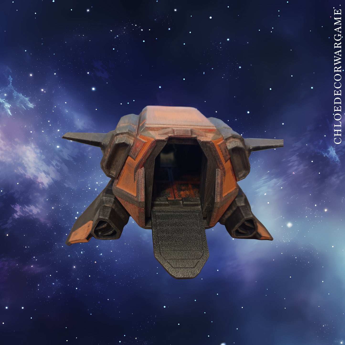Vaisseau Sci-Fi “Atlas” – Dominion Stellaire