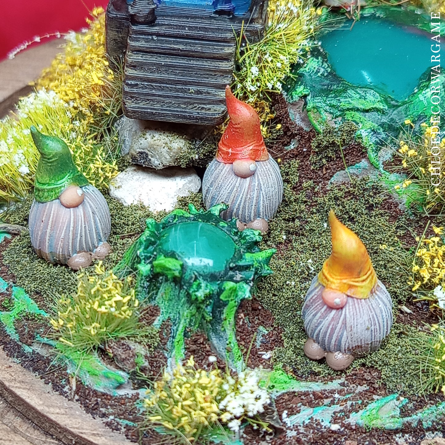 Collection GNOMES – Dioramas Fantasy Artisanaux