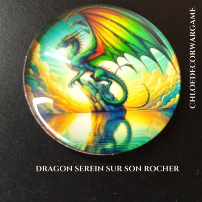 ok Aimant DRAGON DE LEGENDE ChloeDecorWargame