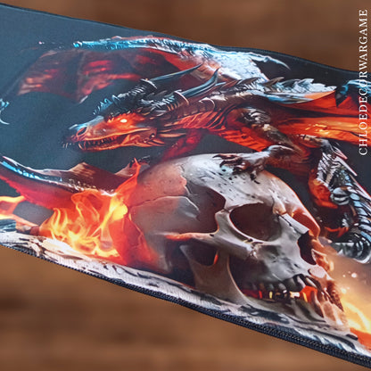 Tapis de Bureau Gaming XXL Viking & Fantasy Antidérapant