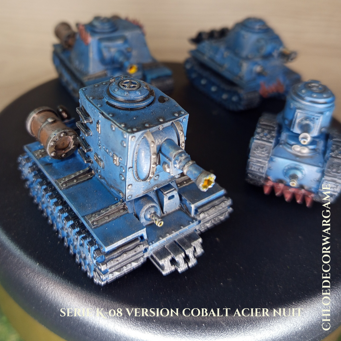 SÉRIE K-08 – CHARS INDUSTRIELS DE COMBAT