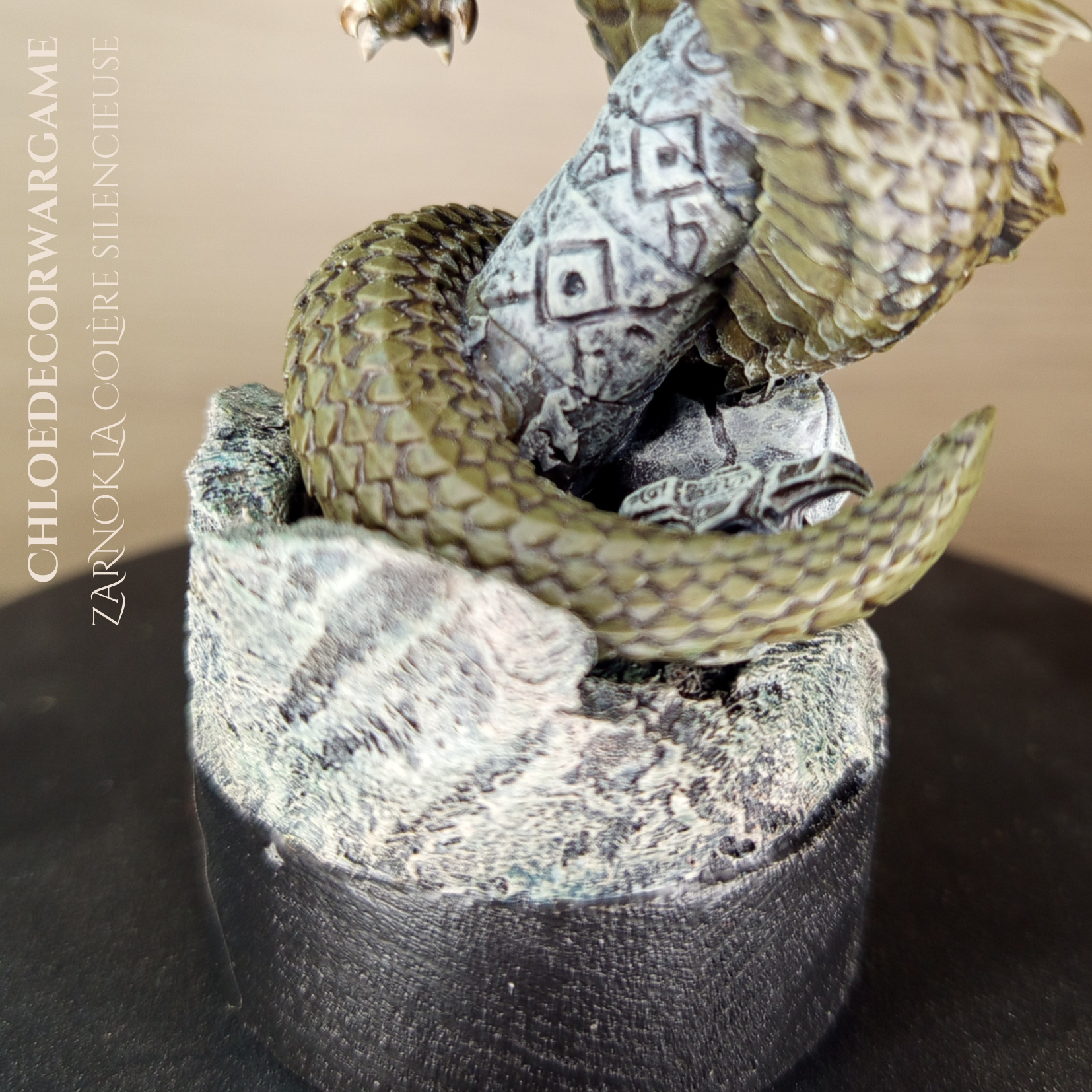 ok ZARNOK, la colère silencieuse ChloeDecorWargame