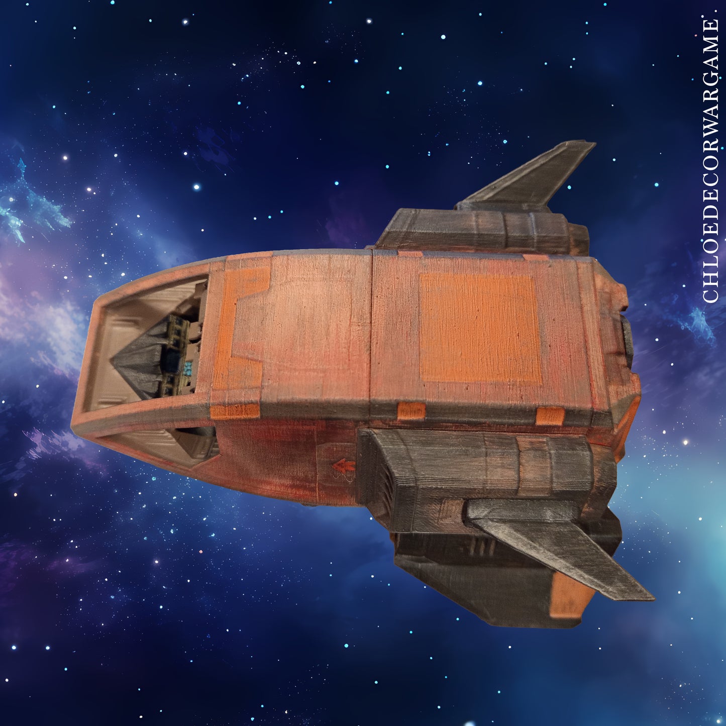 Vaisseau Sci-Fi “Atlas” – Dominion Stellaire