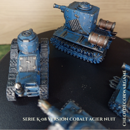 SÉRIE K-08 – CHARS INDUSTRIELS DE COMBAT