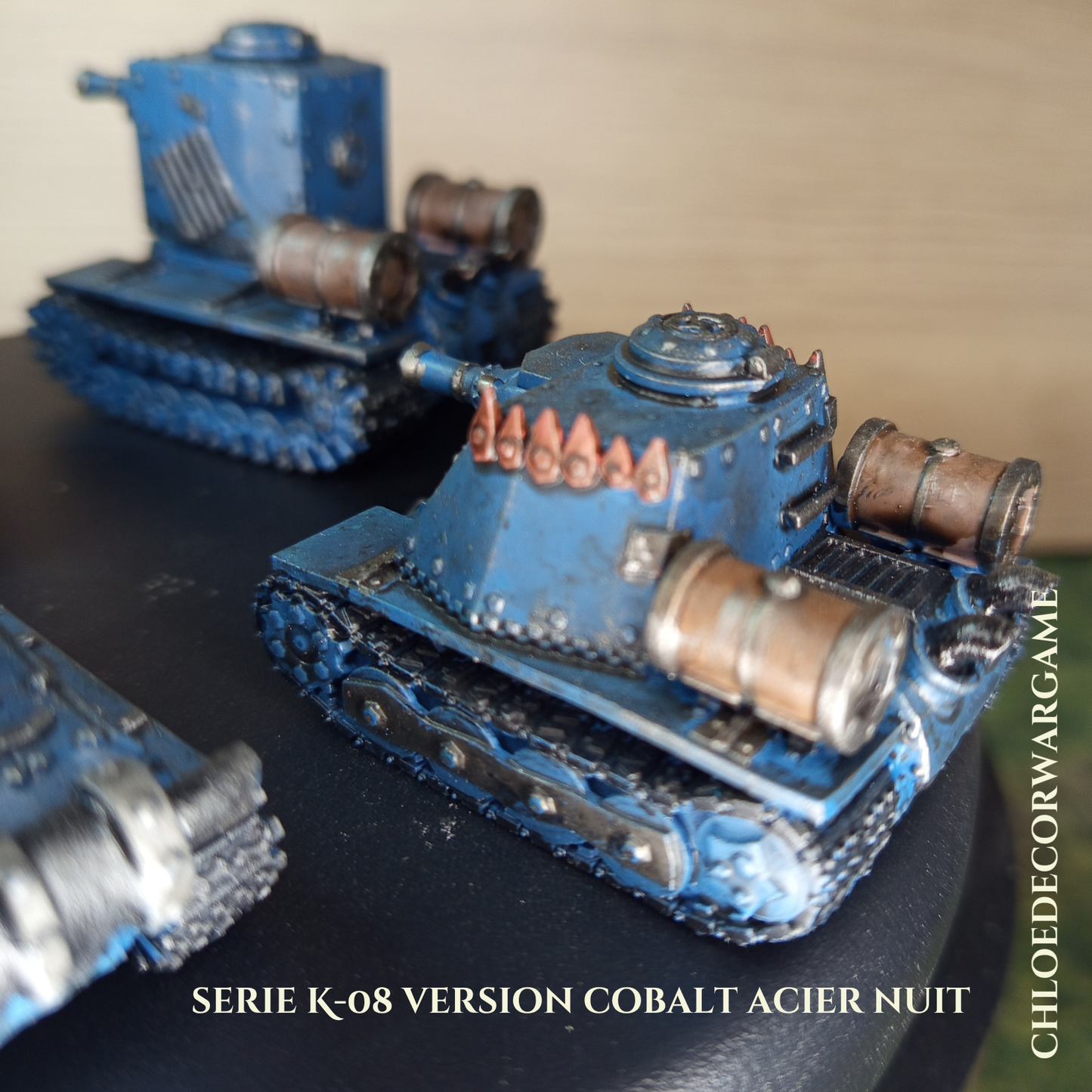 SÉRIE K-08 – CHARS INDUSTRIELS DE COMBAT