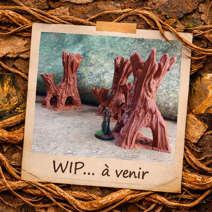 Arbre géant noueux