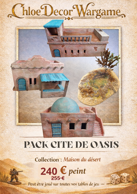 Pack cité de l'oasis