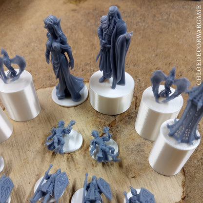 Jeu d’Échecs Fantasy Format Tournoi – Elfes, Orcs & Factions