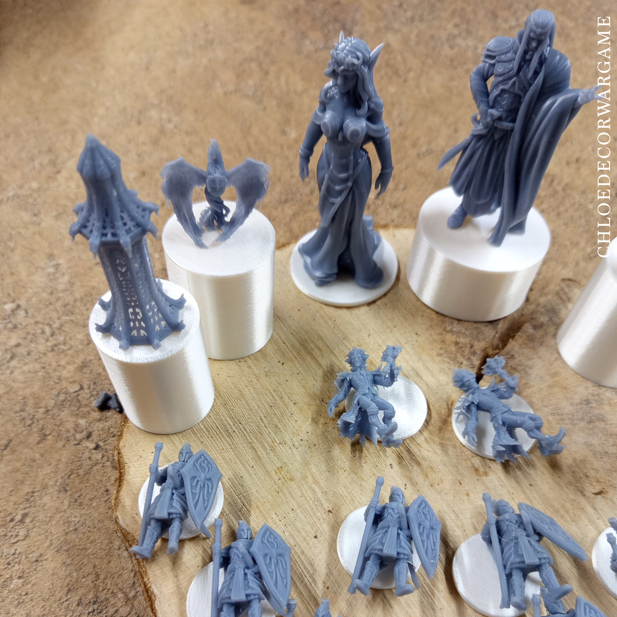 Jeu d’Échecs Fantasy Format Tournoi – Elfes, Orcs & Factions