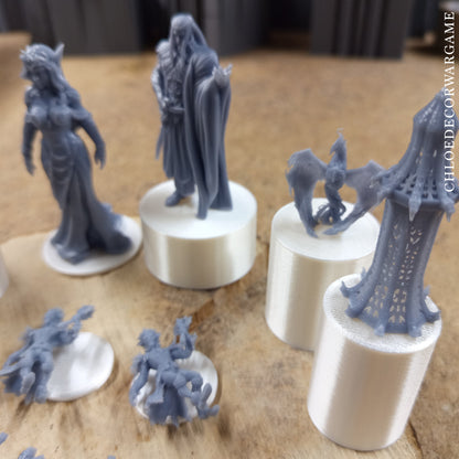 Jeu d’Échecs Fantasy Format Tournoi – Elfes, Orcs & Factions