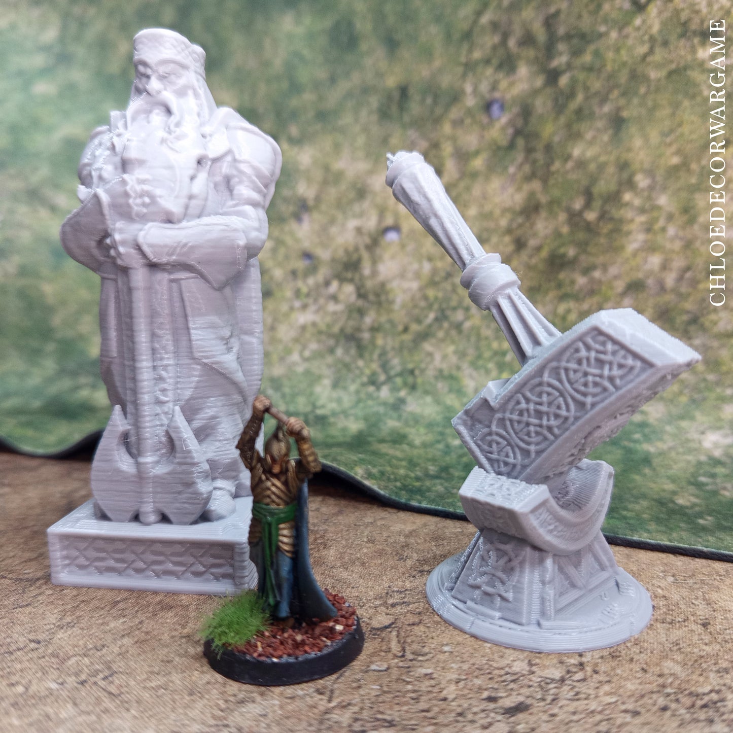 Statue du gardien nain