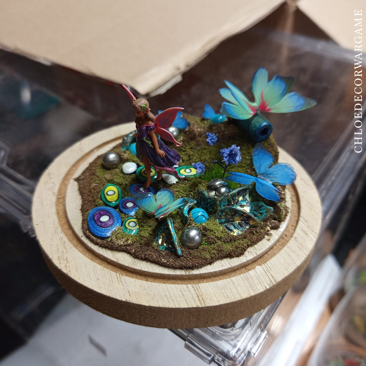 Les fées – Collection de Dioramas Fantasy sous Cloche