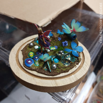 Les fées – Collection de Dioramas Fantasy sous Cloche