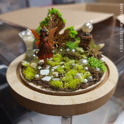 Les fées – Collection de Dioramas Fantasy sous Cloche